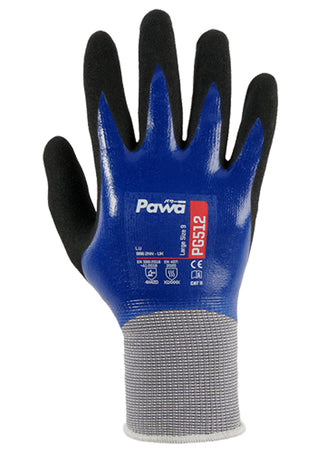 Pawā® PG512 15 Gauge Level D Cut Oil Resistant Gloves